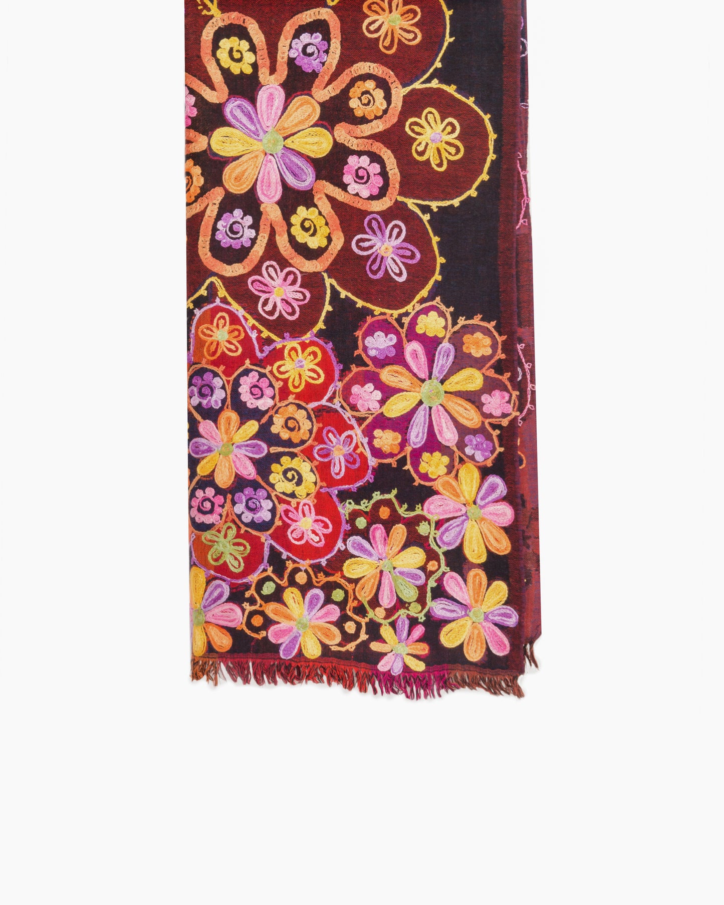 Merino Wool Embroidery