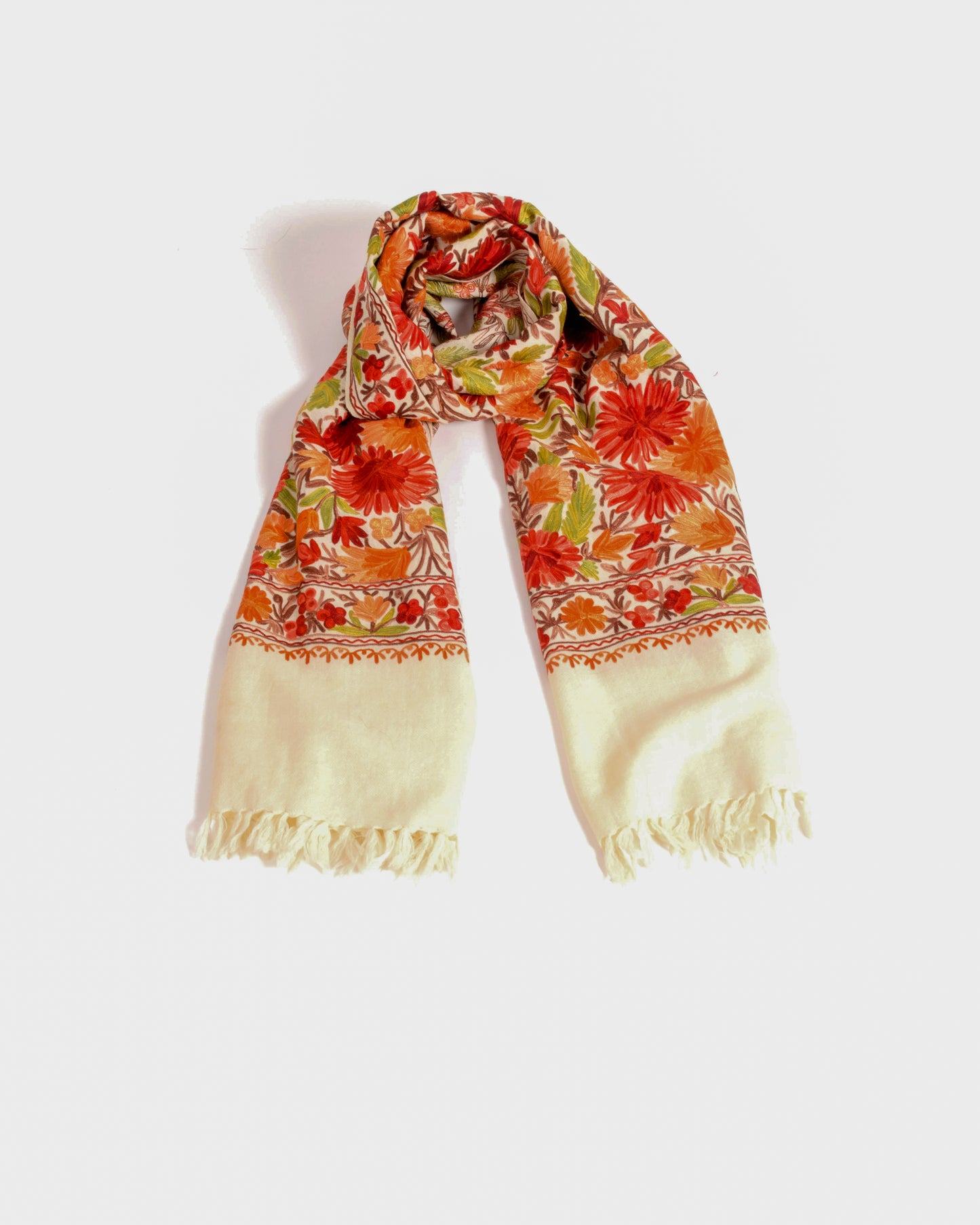 Merino Wool Hand Embroidery